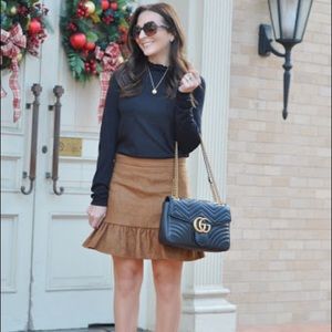 J.crew suede skirt